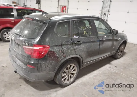 2013 BMW X3 xDrive28I from USA, damaged, VIN 5UXWX9C53D0A30201